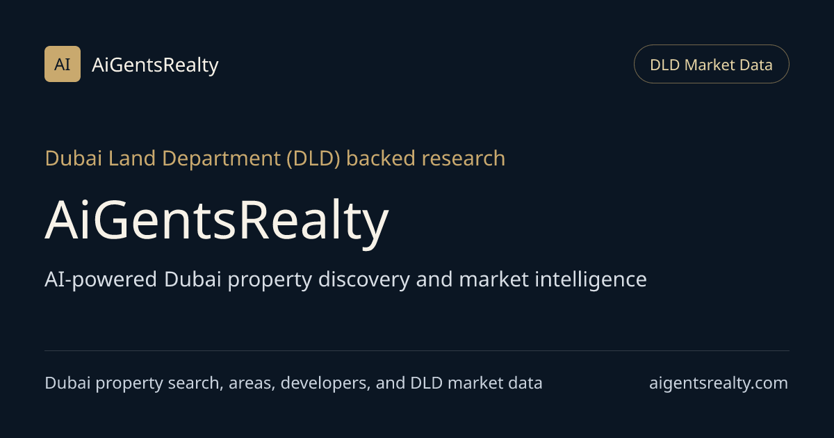 Dubai Developer DLD Market Benchmarks | Dubai Real Estate